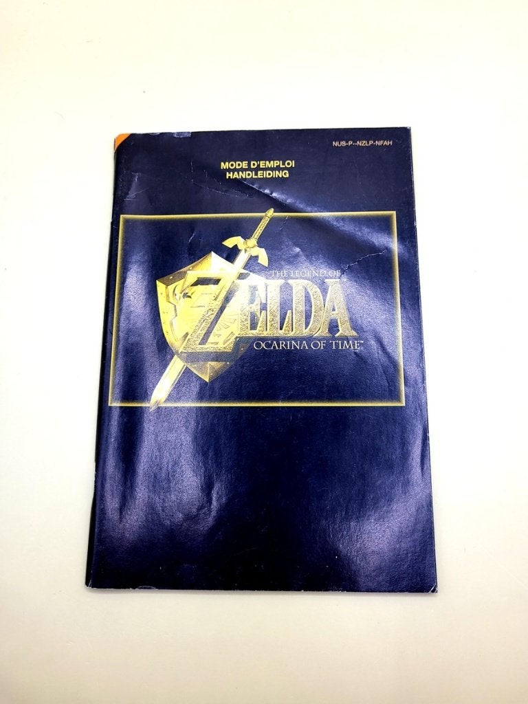 Zelda Ocarina Of Time Manual - Nintendo 64 - N64, Spelcomputers en Games, Nintendo support, 1 speler, Eén computer, Ophalen of Verzenden