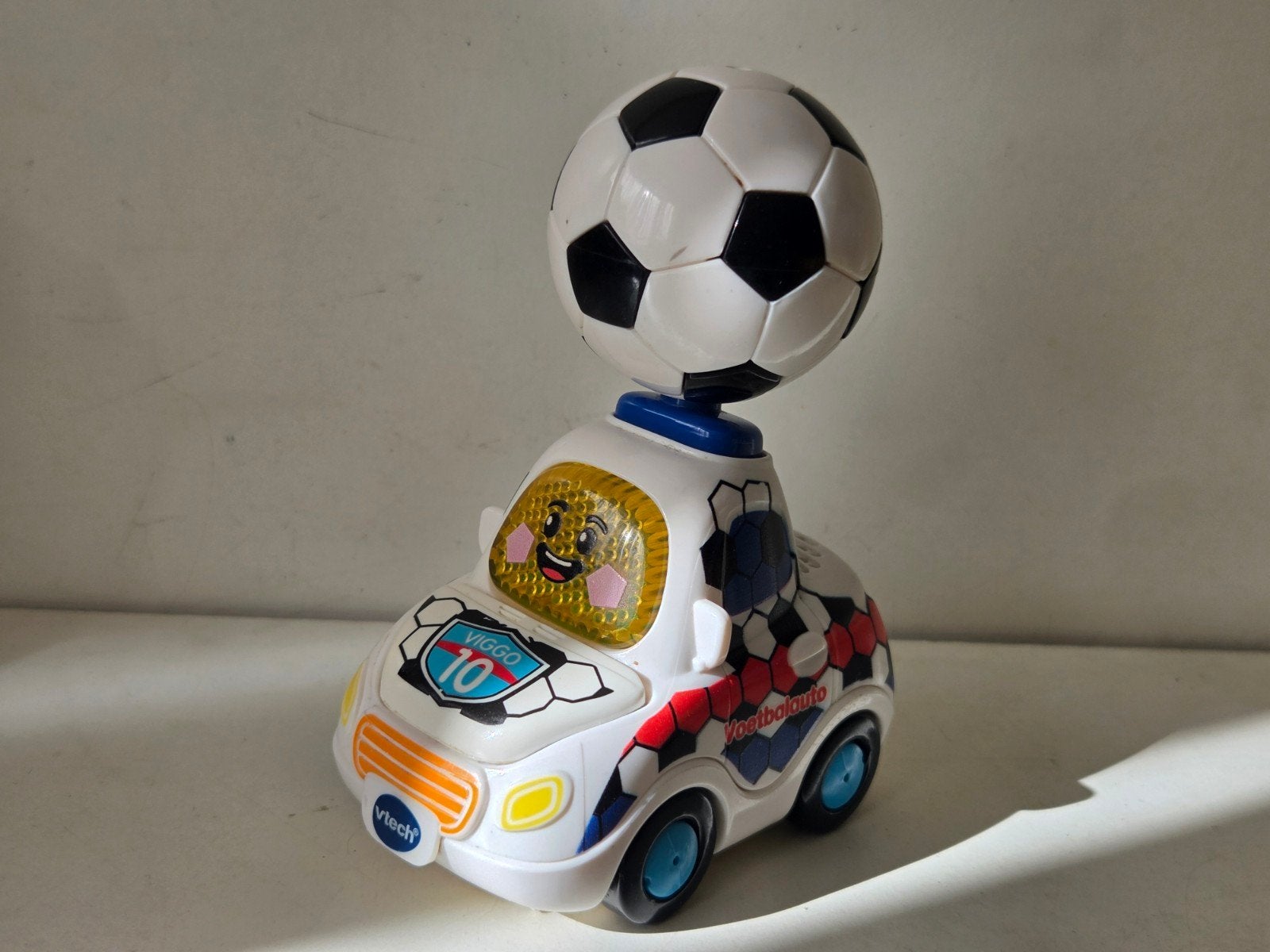 VTech Toet Toet Auto's Vigo Voetbalauto met Licht en Geluid, Ophalen of Verzenden, Zo goed als nieuw