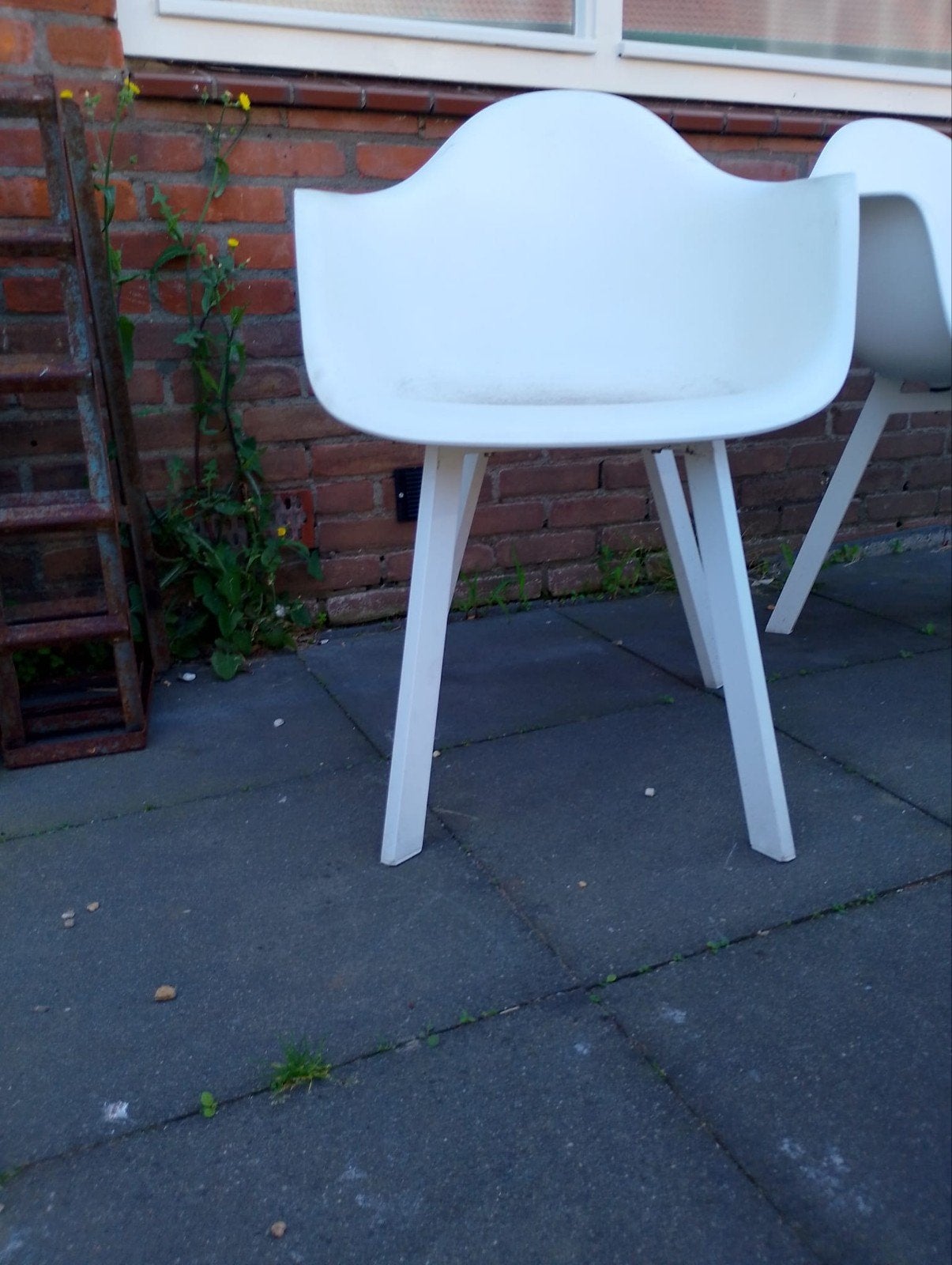 6 x mooie tuinstoelen, Tuin en Terras, Tuinstoelen, Ophalen, Gebruikt, Aluminium