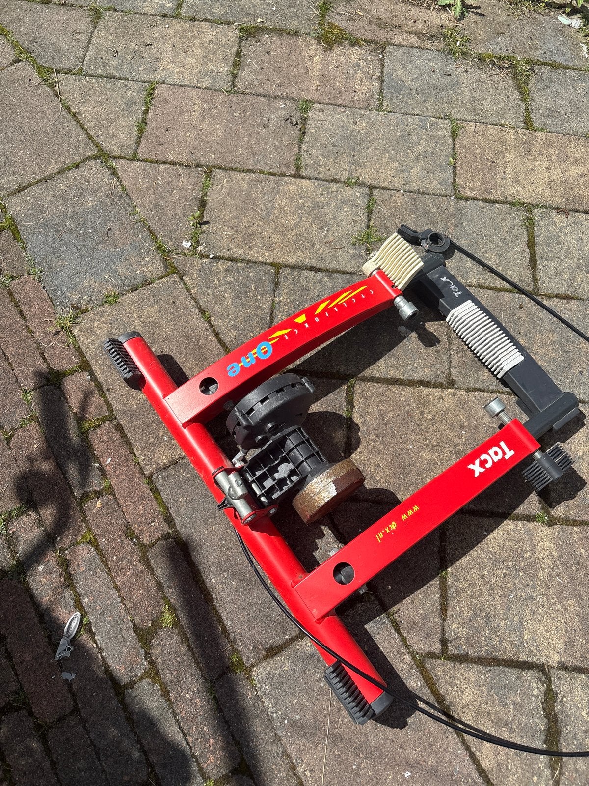 Tacx Cycleforce One fietstrainer, Ophalen, Gebruikt, Overige typen, Staal