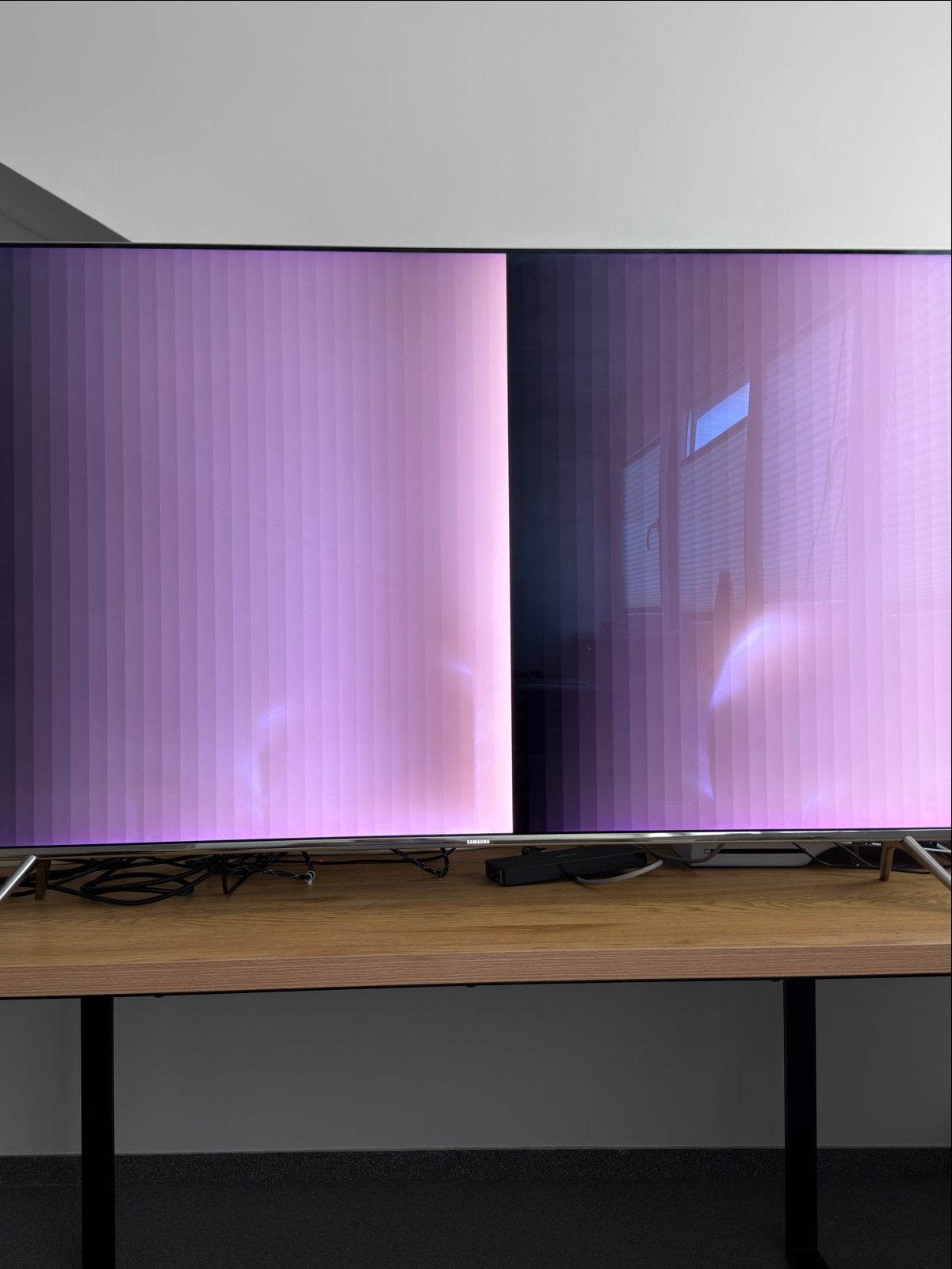 Samsung UE55KS7002U 55 Inch 4K Smart TV met schermdefect, Ophalen, 100 Hz, Samsung, 100 cm of meer