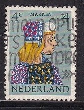 4781 - Nederland nvph 747 gestempeld , Kinderzegel , Klederd, Postzegels en Munten, Verzenden, Na 1940, Gestempeld