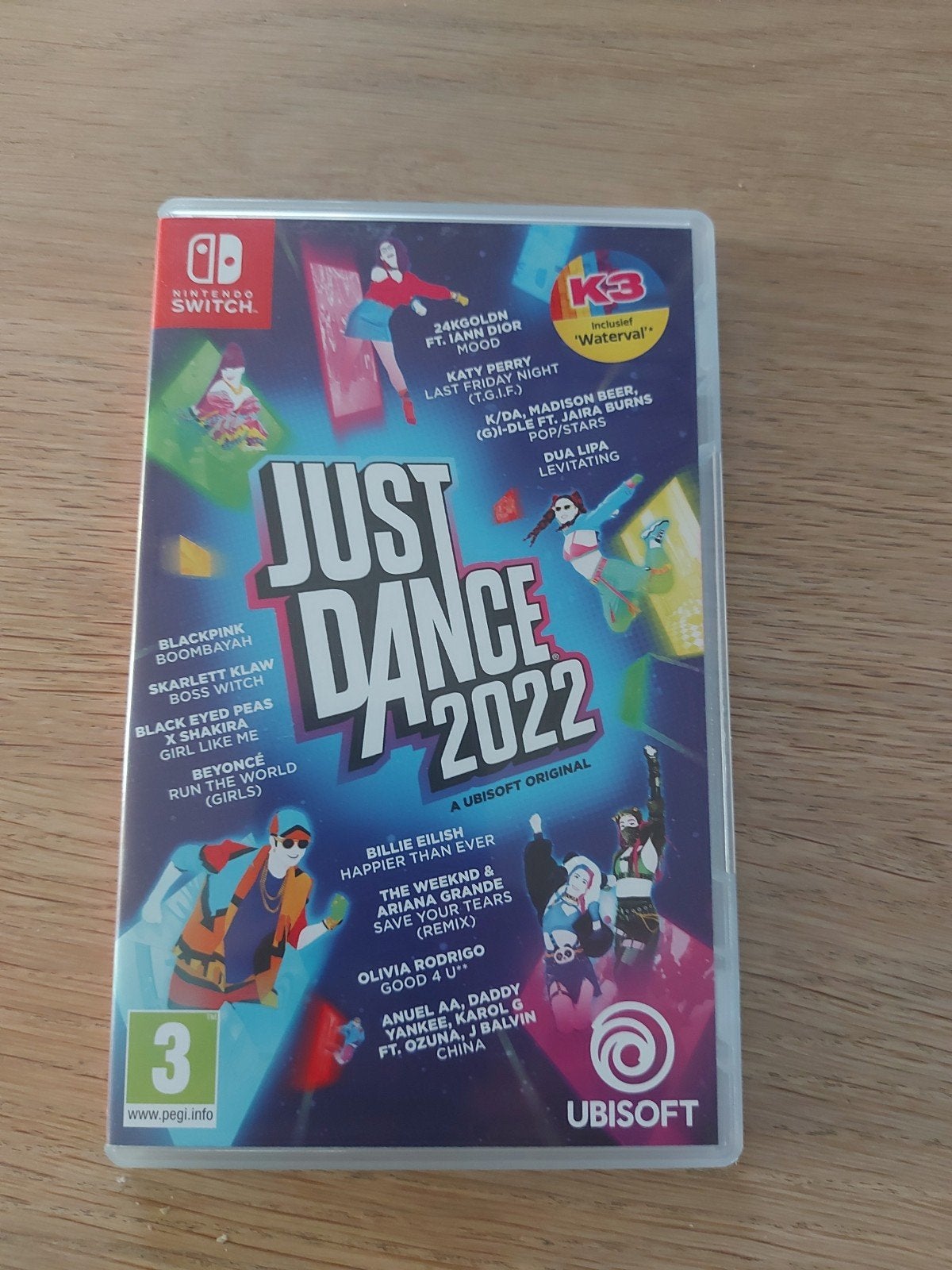 Just Dance 2022 Nintendo Switch (Inclusief 'Waterval'), Ophalen of Verzenden, Zo goed als nieuw, Met games