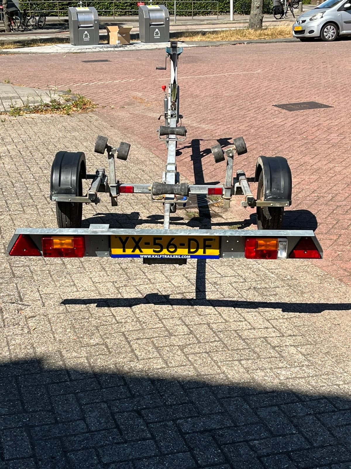 Trailer Kalf Boot 400 Euro lengte 5 meter, Watersport en Boten, Ophalen, Zo goed als nieuw, Motorboot