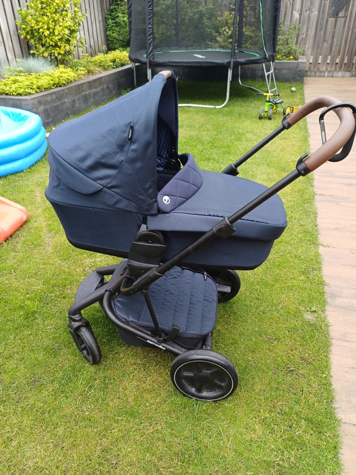 Kinderwagen Easywalker Harvey 2 compleet, Gebruikt, Combiwagen, Verstelbare duwstang, Ophalen