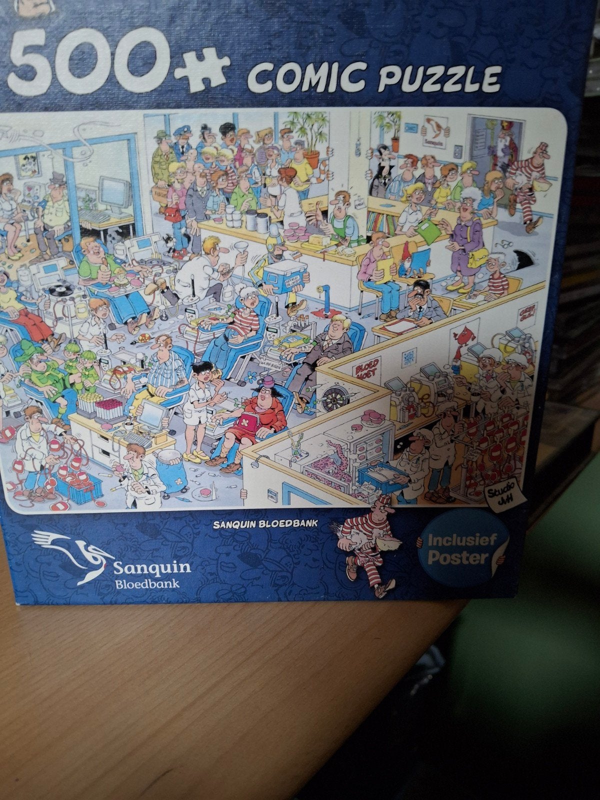 JVH puzzel, Ophalen, 500 t/m 1500 stukjes