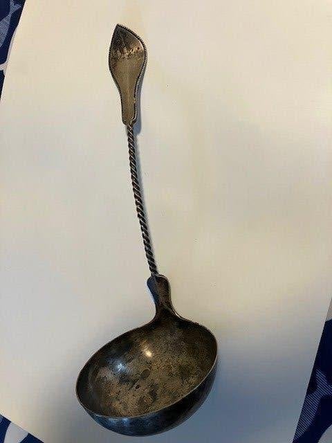 Engels zilver Punch- Bowllepel  18-19e eeuw, Ophalen of Verzenden