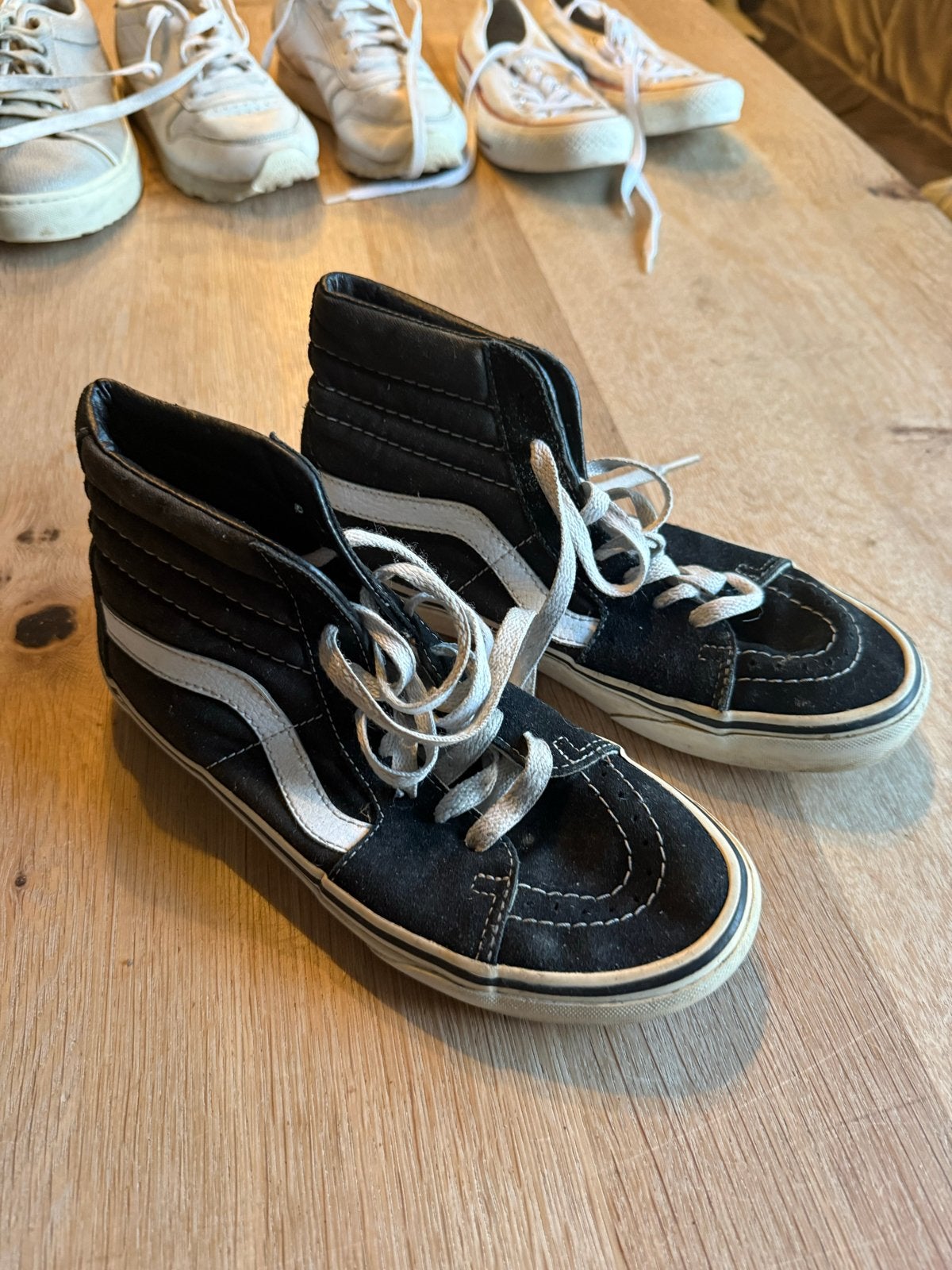 Vans Sk8-Hi Zwart - Maat 37, Ophalen of Verzenden, Gedragen, Zwart, Sneakers of Gympen