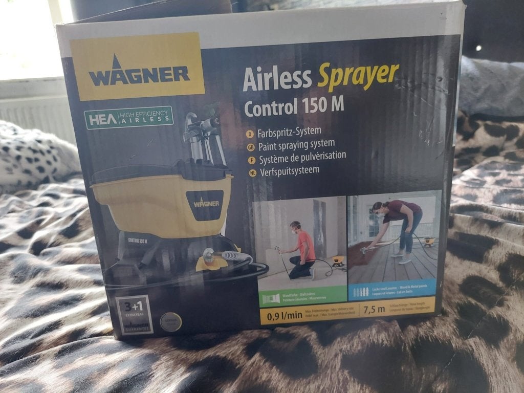 Wagner airless sprayer  HEA control 150 m, Doe-het-zelf en Verbouw, Schildersmaterialen, Ophalen, Nieuw, Verfspuit of Verfpomp