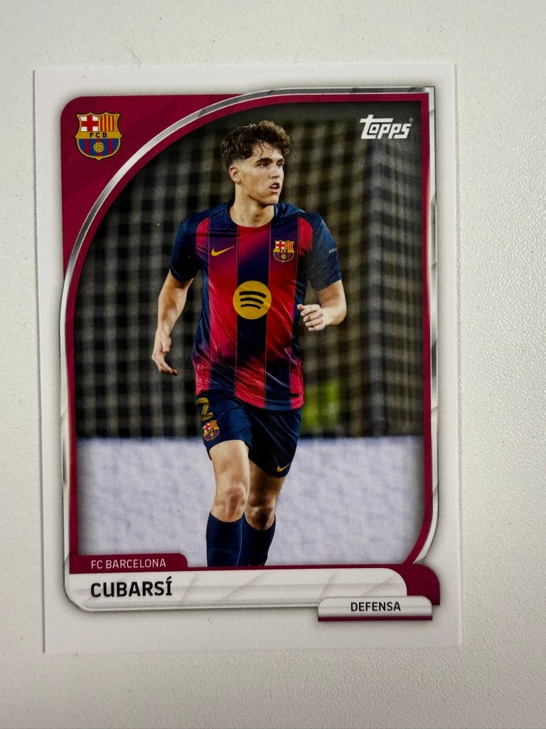 2 Cubarsi Collector Tin Barcelona 2025-26, Ophalen of Verzenden, Nieuw, Buitenlandse clubs, Poster, Plaatje of Sticker