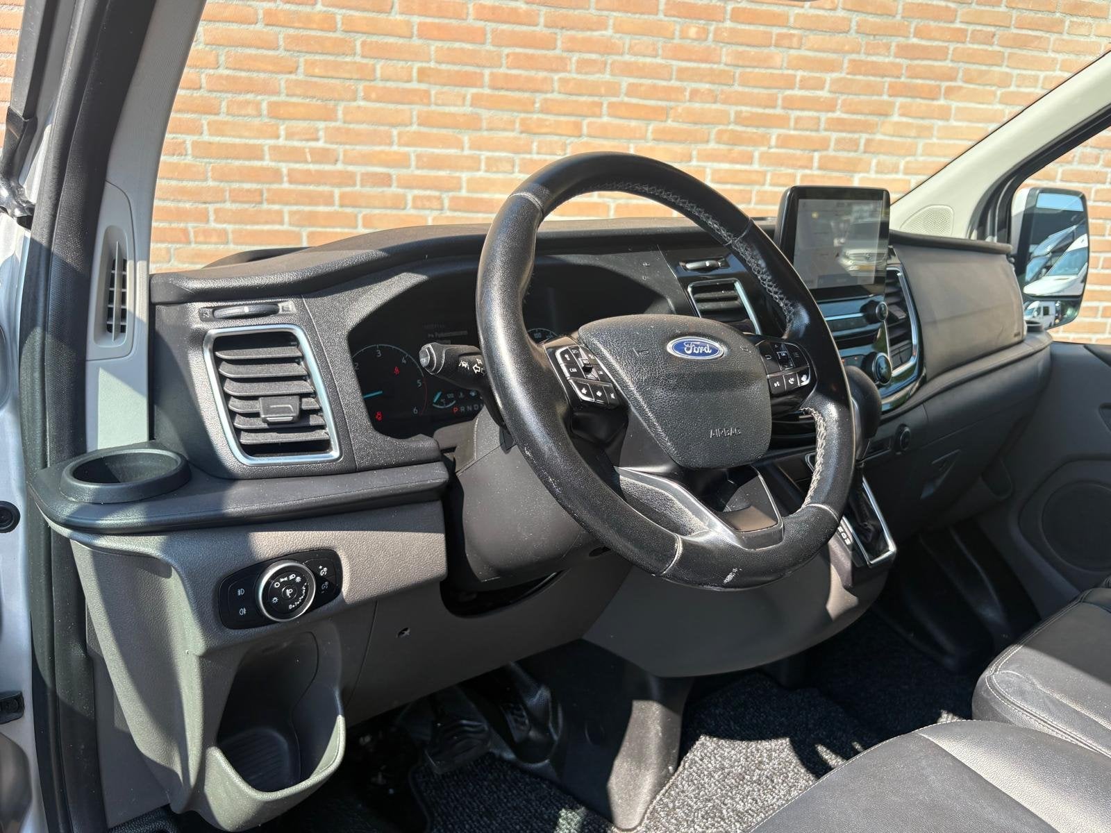 Ford Transit Custom 2.0TDCI 185PK Lang Sport Automaat / 2x S, Auto's, 15 km/l, Leder en Stof, Bedrijf, Diesel