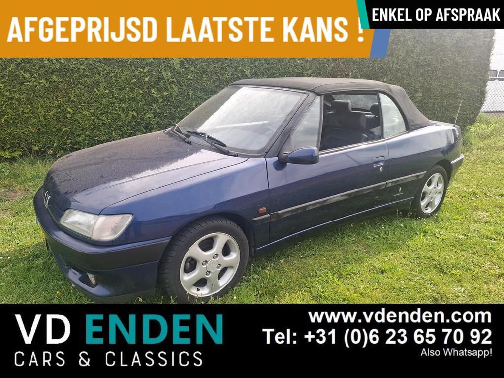 Peugeot 306 Cabriolet 2.0, Auto's, 1998 cc, Cabriolet, Origineel Nederlands, Bedrijf