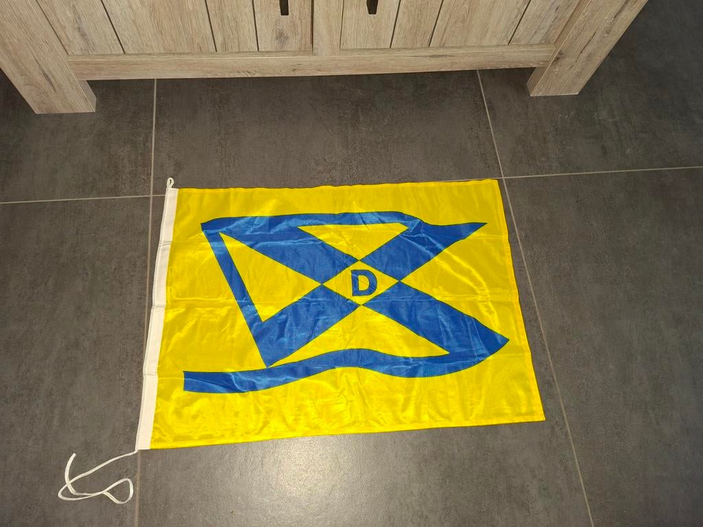 Scheepvaart vlag D, Ophalen of Verzenden, Zo goed als nieuw, Reclamebord