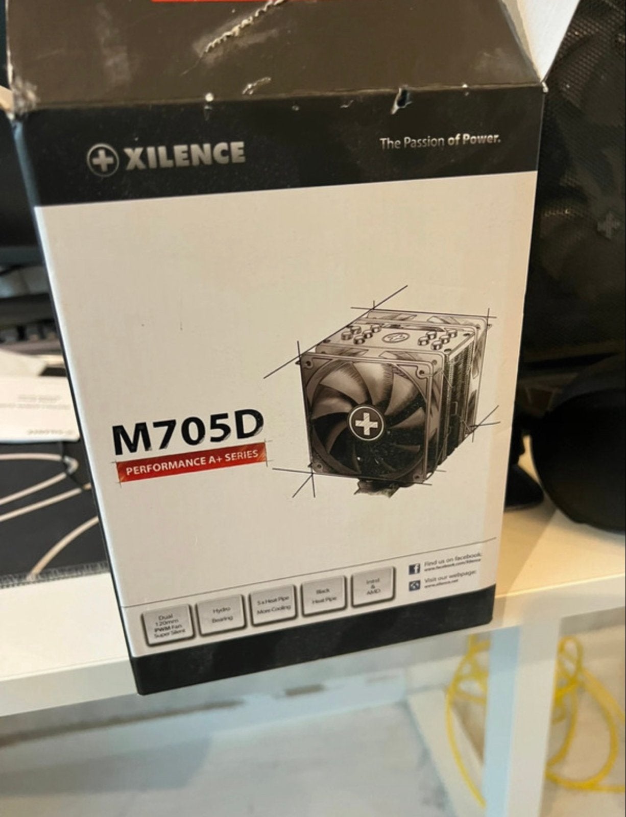 Xilence M705D CPU Koeler - Performance A+ Series, Computers en Software, Ophalen of Verzenden, Zo goed als nieuw, Luchtkoeling