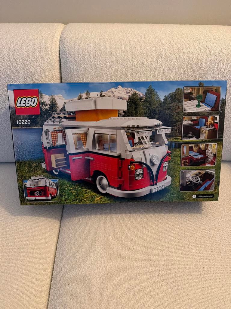 Lego 10220 Volkswagen T1 Camper Van, Ophalen, Lego, Nieuw, Inclusief doos