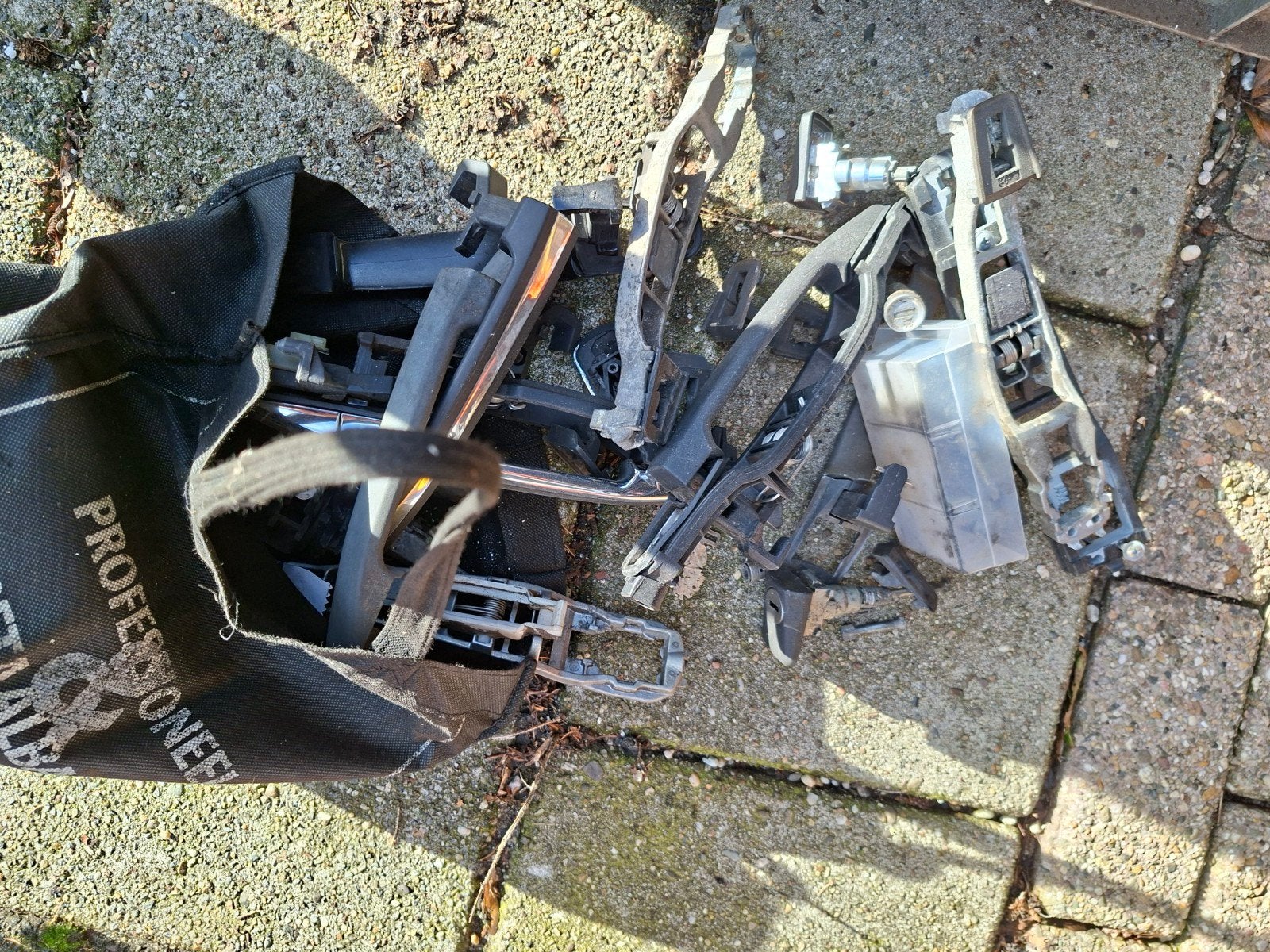 Handgreep onderdelen Mercedes W124 en W126, Auto-onderdelen, Ophalen, Gebruikt, Mercedes-Benz