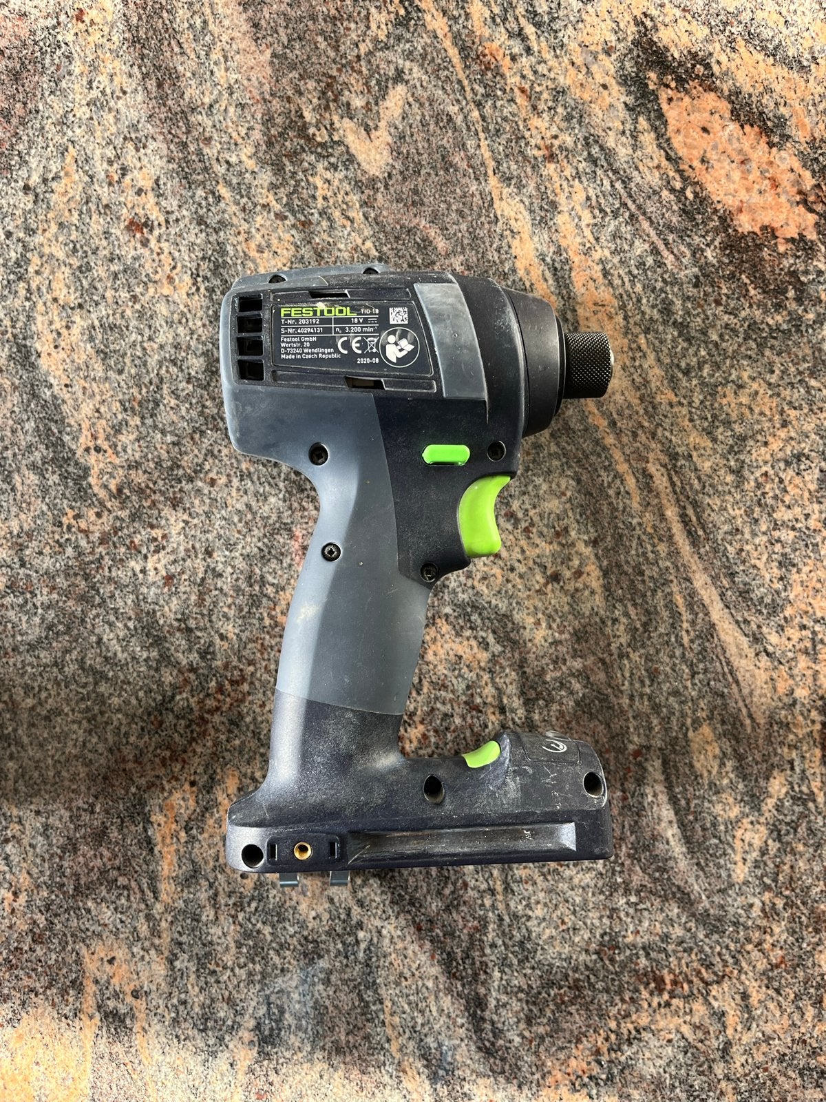 Festool TID 18 slagschroefmachine - Zo goed als nieuw, Doe-het-zelf en Verbouw, Gereedschap | Boormachines, Ophalen of Verzenden