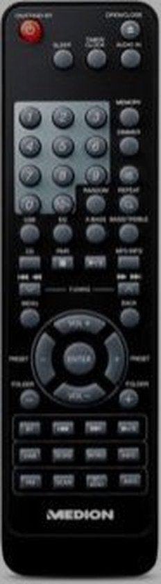 Afstandsbediening MEDION LIFE P64262 DAB+ stereo systeem, Ophalen of Verzenden