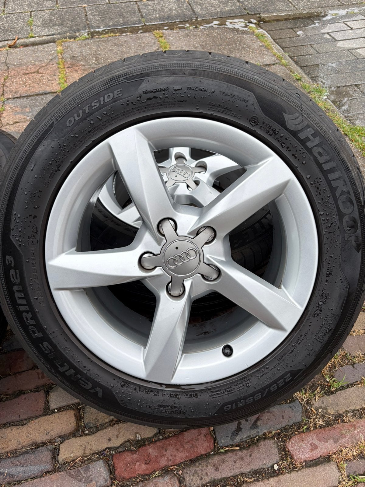 16 inch zomerset audi 5x112, Auto-onderdelen, Banden en Velgen, Ophalen, Gebruikt, 16 inch, Banden en Velgen