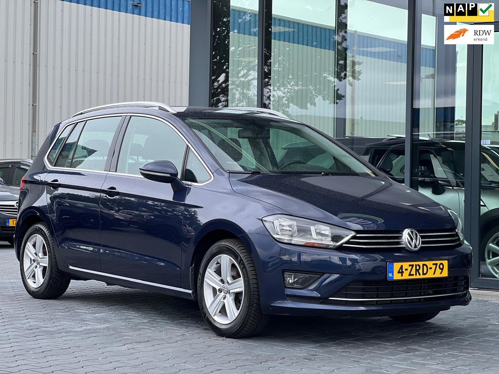Volkswagen Golf Sportsvan 1.2 TSI HIGHLINE CLIMA NAVI, Gebruikt, Euro 6, 4 cilinders, Blauw