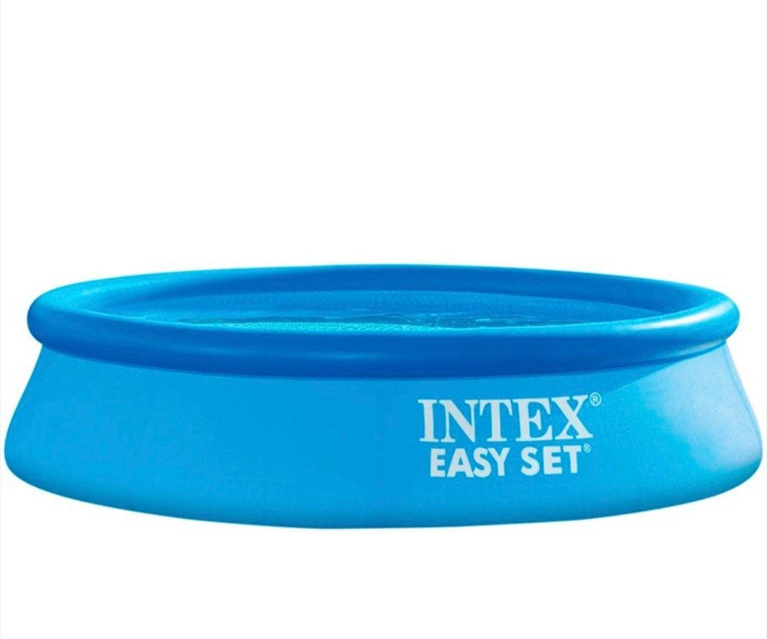 Intex Easy Set Opblaaszwembad - Rond, Ophalen, Gebruikt, Rond, Opblaaszwembad