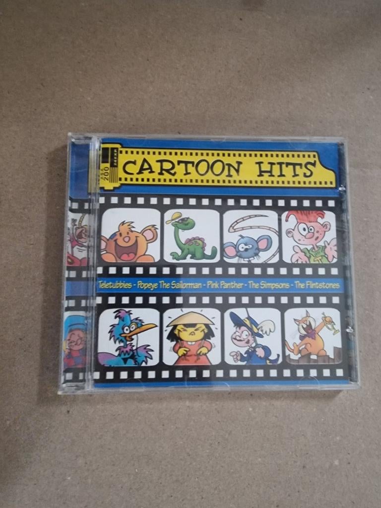 Cartoon Hits CD - Teletubbies, Simpsons, Flintstones, Ophalen of Verzenden, Gebruikt, Muziek, 6 tot 9 jaar