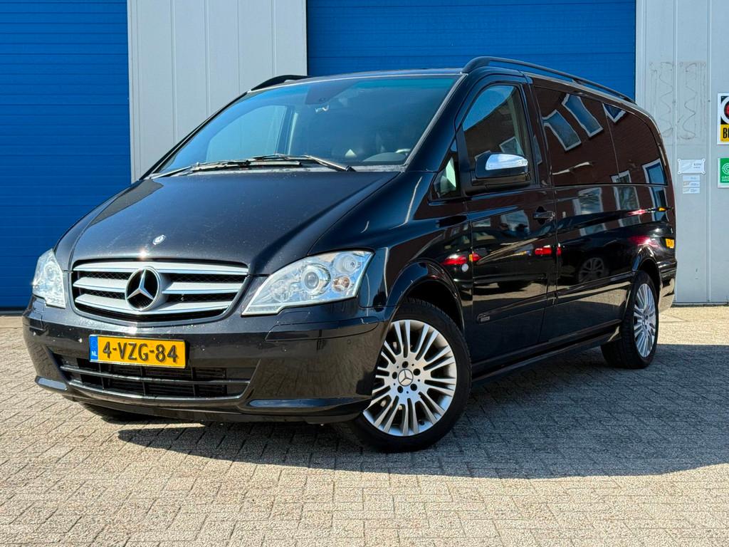 Mercedes-Benz Vito 122 CDI 320 Lang DC Luxe Dubbel Cabine, Auto's, Euro 5, Achterwielaandrijving, Gebruikt, Parkeersensor