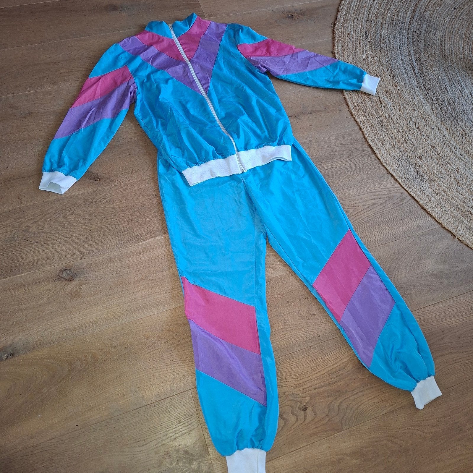 fout trainingspak 80's 90's retro L, Verzenden, Gedragen, Maat 52/54 (L), Kleding