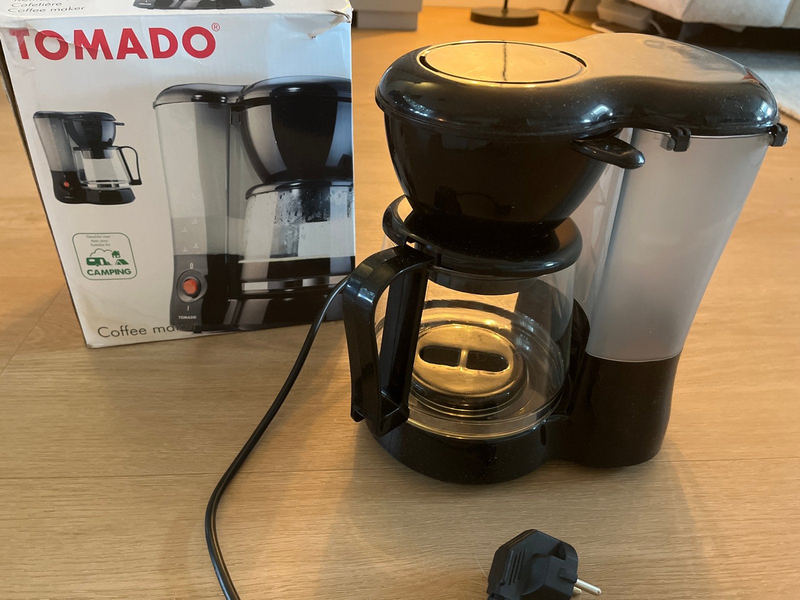 Tomado Camping Koffiezetapparaat - Compact en Handig, Ophalen of Verzenden, Gebruikt