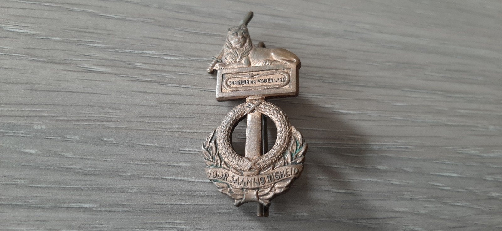 Brevet Samenhorigheid, Verzenden, Landmacht, Nederland, Embleem of Badge