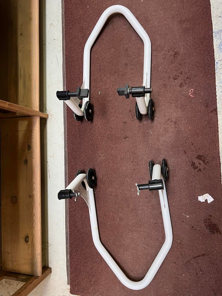 Originele BMW Motorrad paddock stands voor en achter, Ophalen of Verzenden