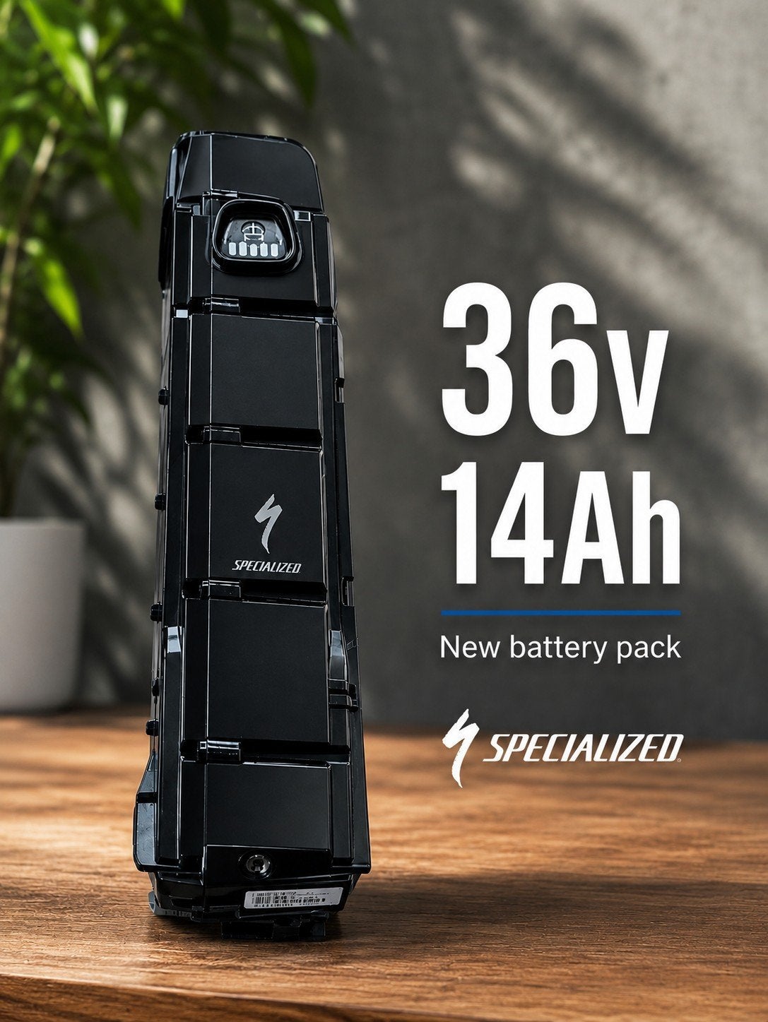 Specialized 36V 14Ah Accu - Nieuw Batterijpakket, Refurbishe