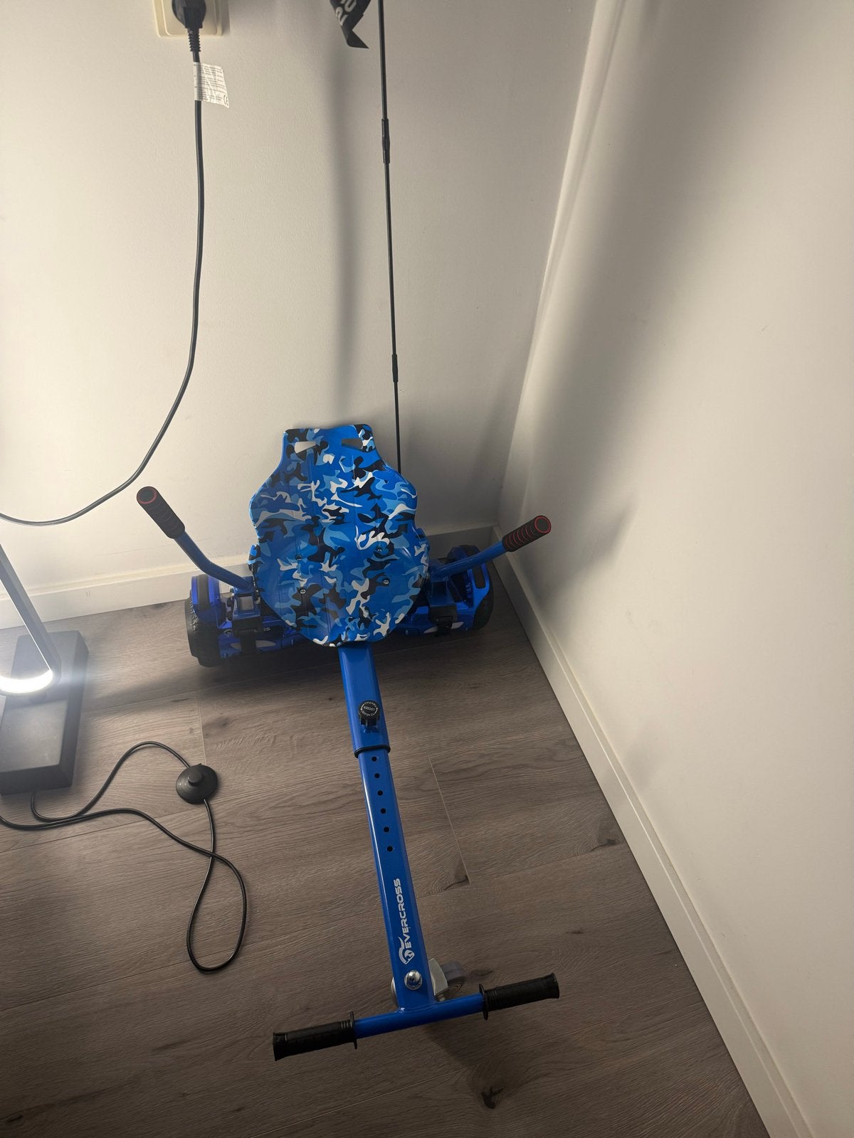 Hoverboard Kart - Blauw Camouflage - Nieuw, Kinderen en Baby's, Ophalen, Nieuw, Overige typen