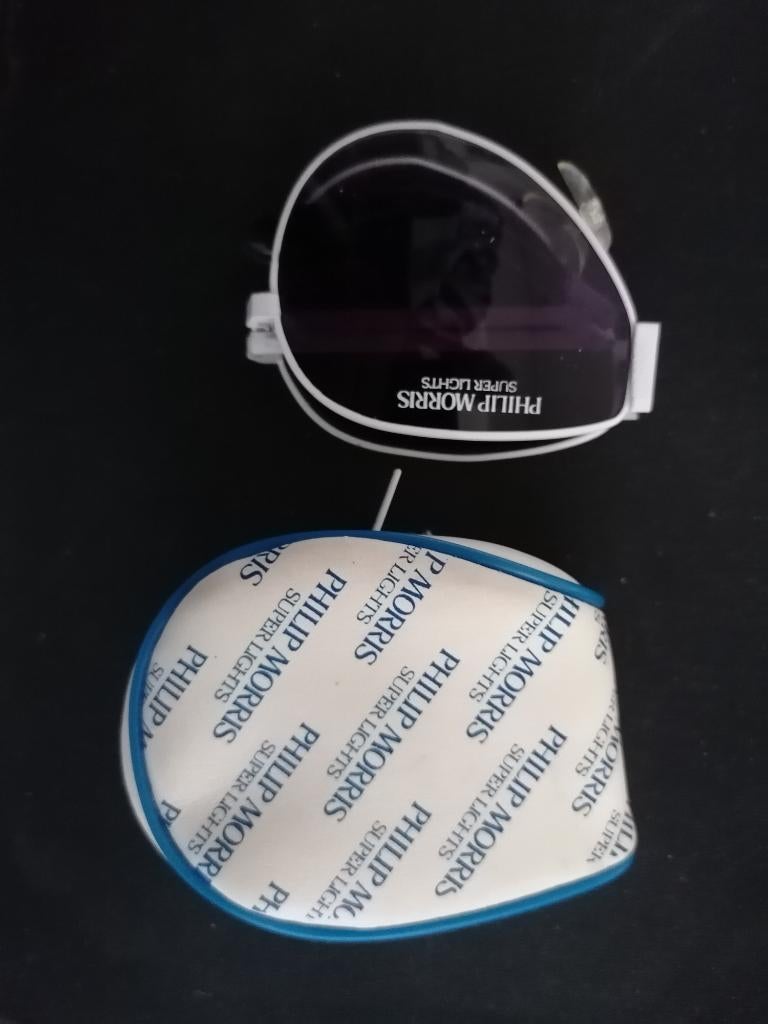 zonnebril Philip Morris, Verzamelen, Ophalen of Verzenden, Gebruikt, Overige typen