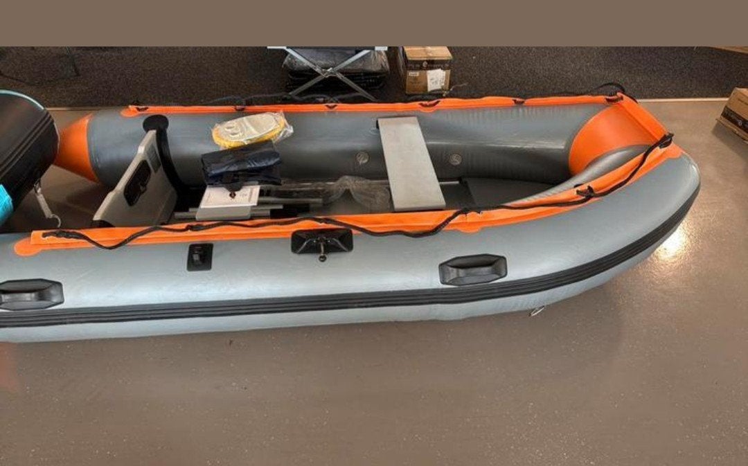 kesser wave 320 rubberboot met alu bodem, Ophalen, Peddels, Aluminium