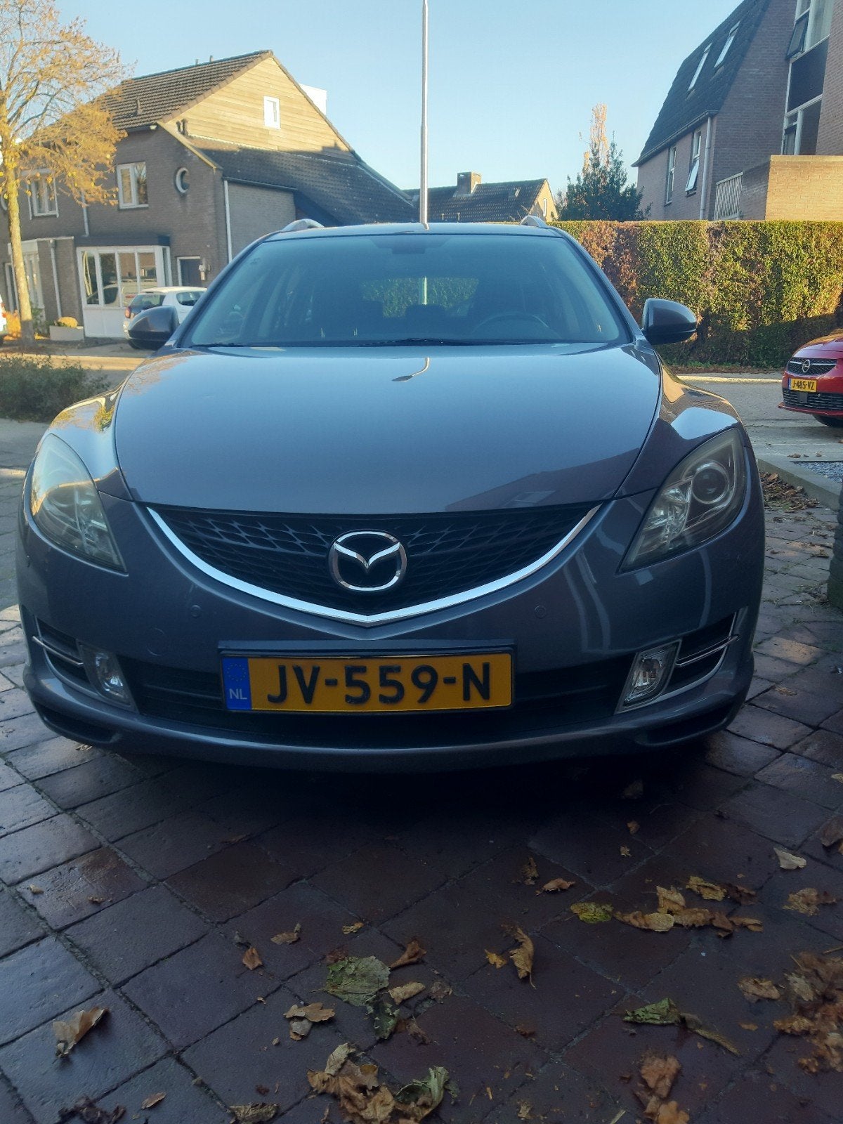 Mazda 6 2.0 Sportbreak AUT 2008 Grijs, Stof, Zwart, 4 cilinders, Particulier