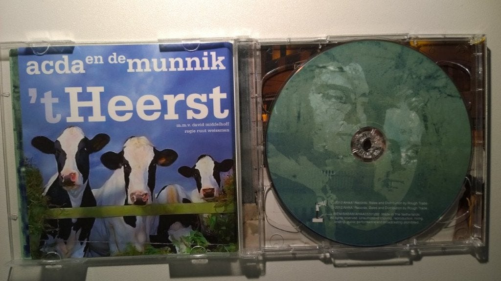 Acda en de Munnik - 't Heerst (CD + DVD), Inclusief DVD, Ophalen of Verzenden, Zo goed als nieuw, Pop
