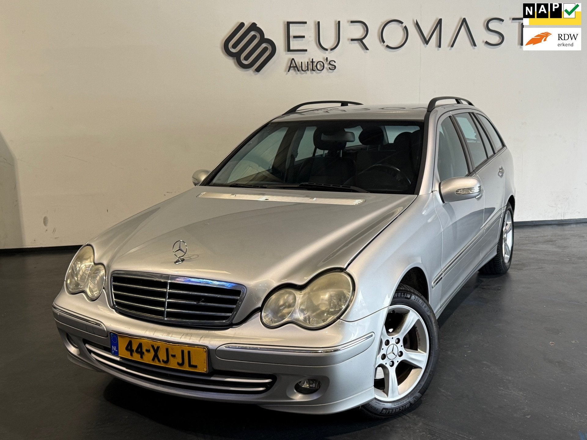Mercedes-Benz C-klasse Combi 180 K. Avantgarde Automaat Crui, Auto's, Automaat, Gebruikt, 1796 cc, Origineel Nederlands