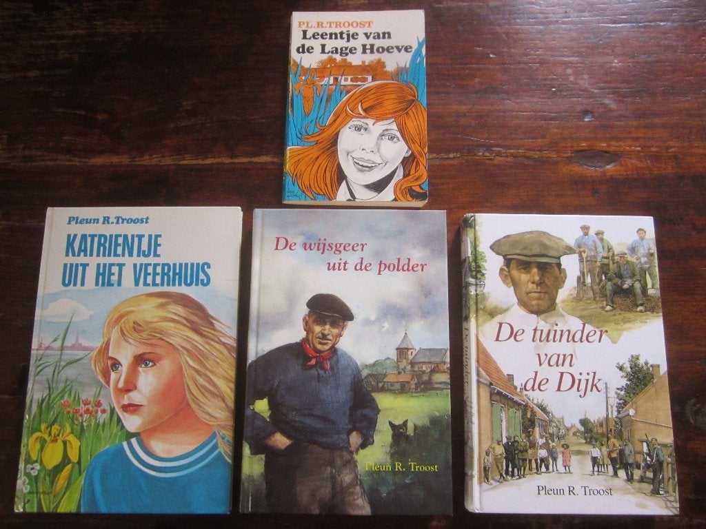 Pleun Troost Katrientje/wijsgeer polder/Leentje/Bakker/dijk, Boeken, Streekboeken en Streekromans, Zo goed als nieuw, Zuid-Holland