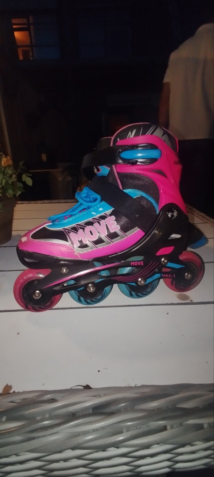 Verstelbare inline skates, maat 34-37, Overige merken, Kinderen, Ophalen of Verzenden, Inline skates 4 wielen