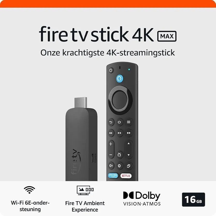 Amazon Fire tv stick 4 k, Ophalen of Verzenden, Nieuw