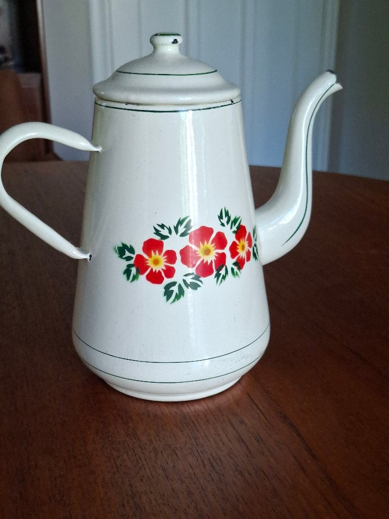 emaille koffiepot, Ophalen of Verzenden