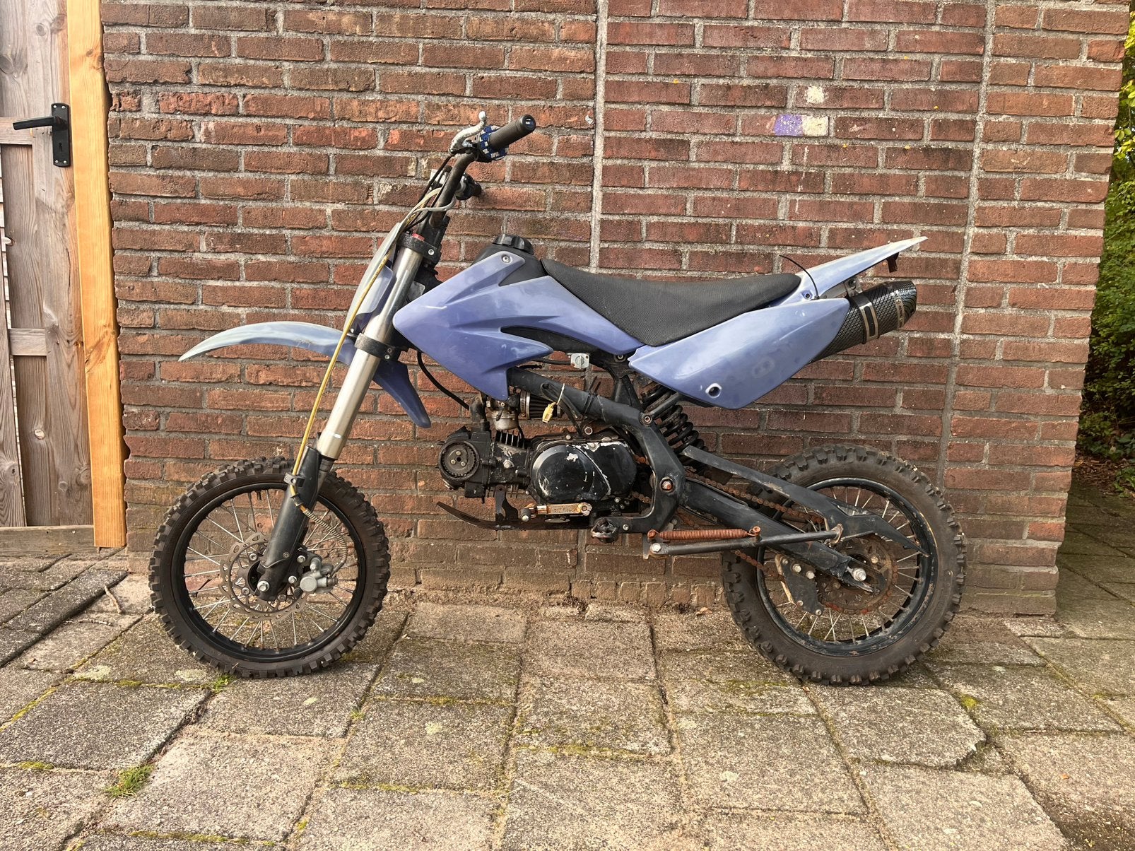 Pitbike dirtbike crossmotor, Ophalen, Gebruikt, Pitbike