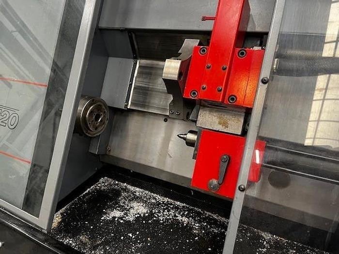CNC draaibank EmcoTurn 120 CNC, Doe-het-zelf en Verbouw, Gebruikt, Ophalen of Verzenden, Metaaldraaibank, Minder dan 500 mm