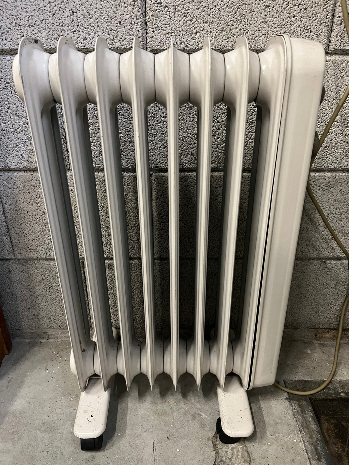 Electrische Kachel Radiator Dimplex AL20 + Thermostaat 2000W, Ophalen, 30 tot 80 cm, Gebruikt, Radiator