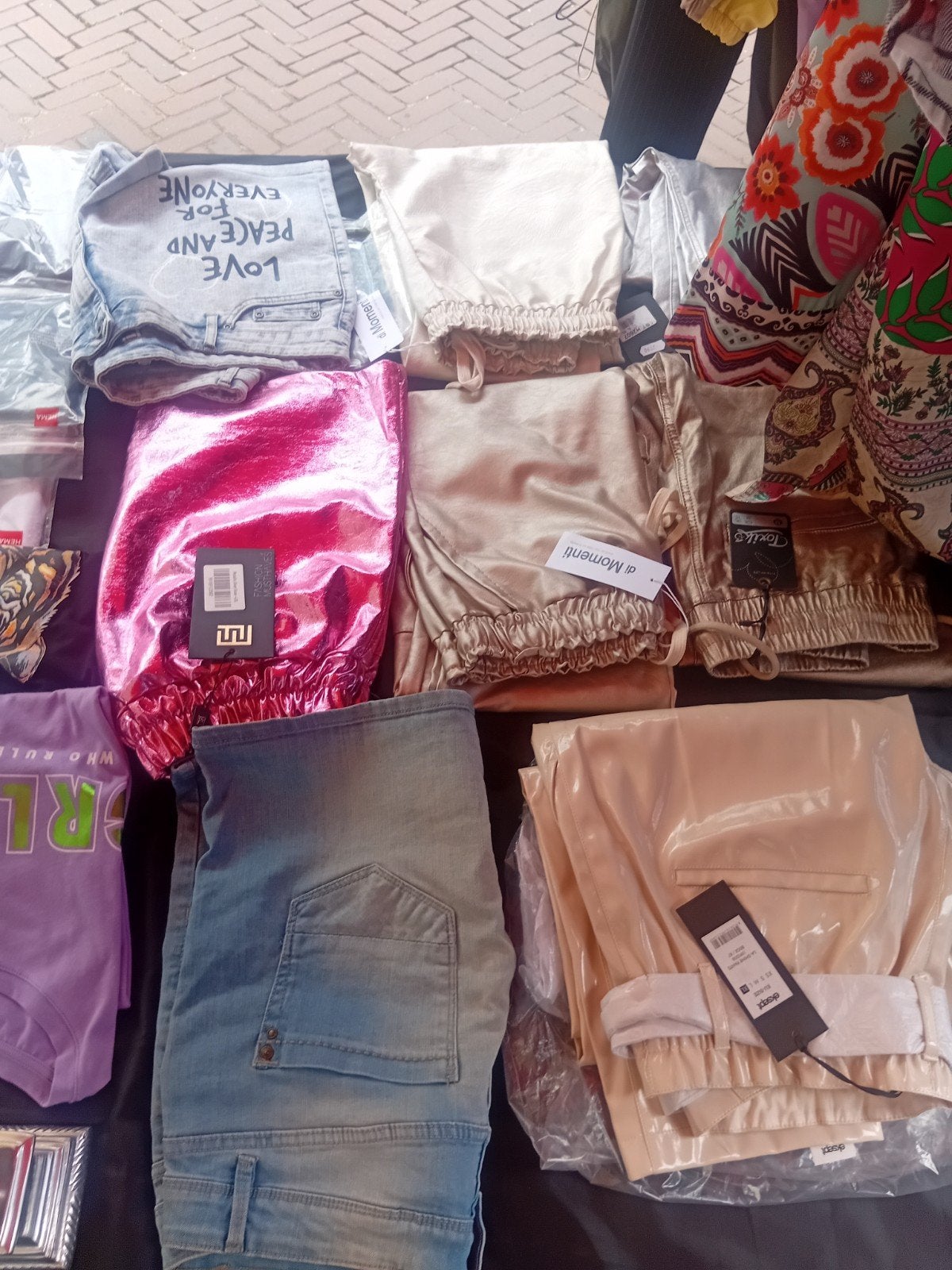 Partijkleding schoenen jassen colberts sjaaltjes shirts., Ophalen, Maat 38/40 (M), Sjaal