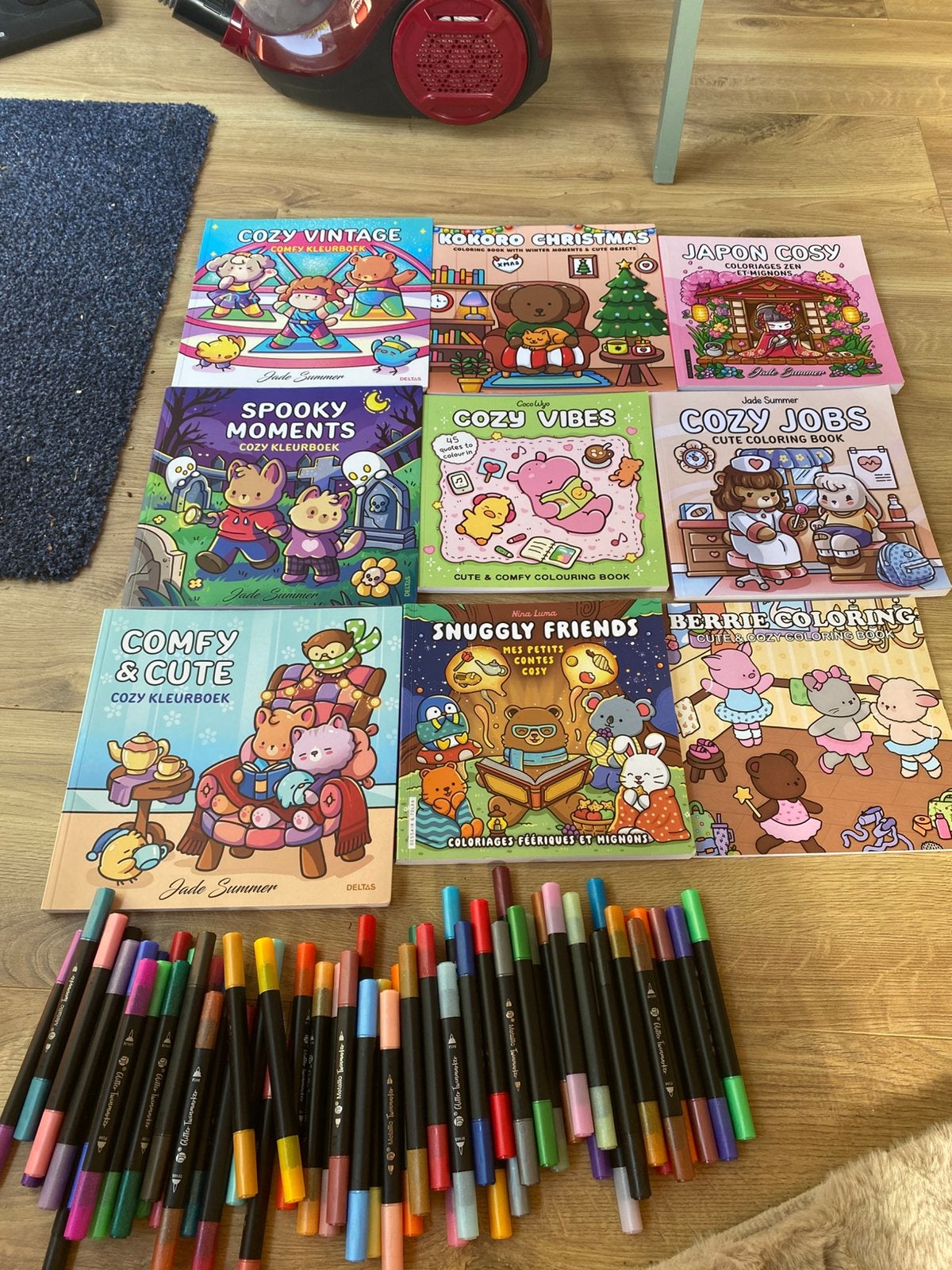 Cozy kleurboekenset, Ophalen of Verzenden, Zo goed als nieuw