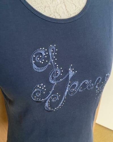 Jasper Conran shirt/top maat 42, Blauw, Maat 42/44 (L), Ophalen of Verzenden, Zo goed als nieuw