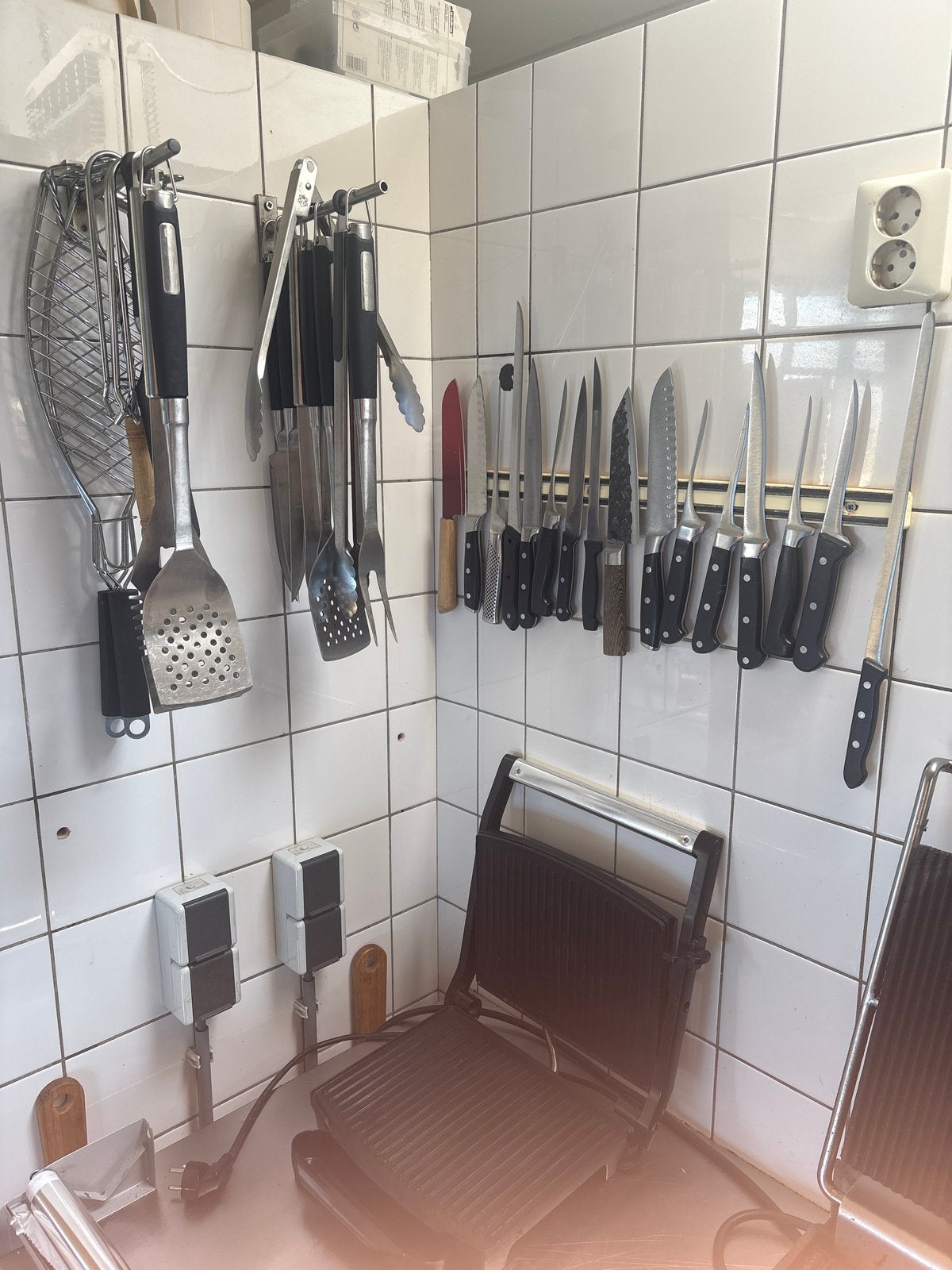 Professionele contactgrill / tosti-ijzer, Ophalen, Gebruikt