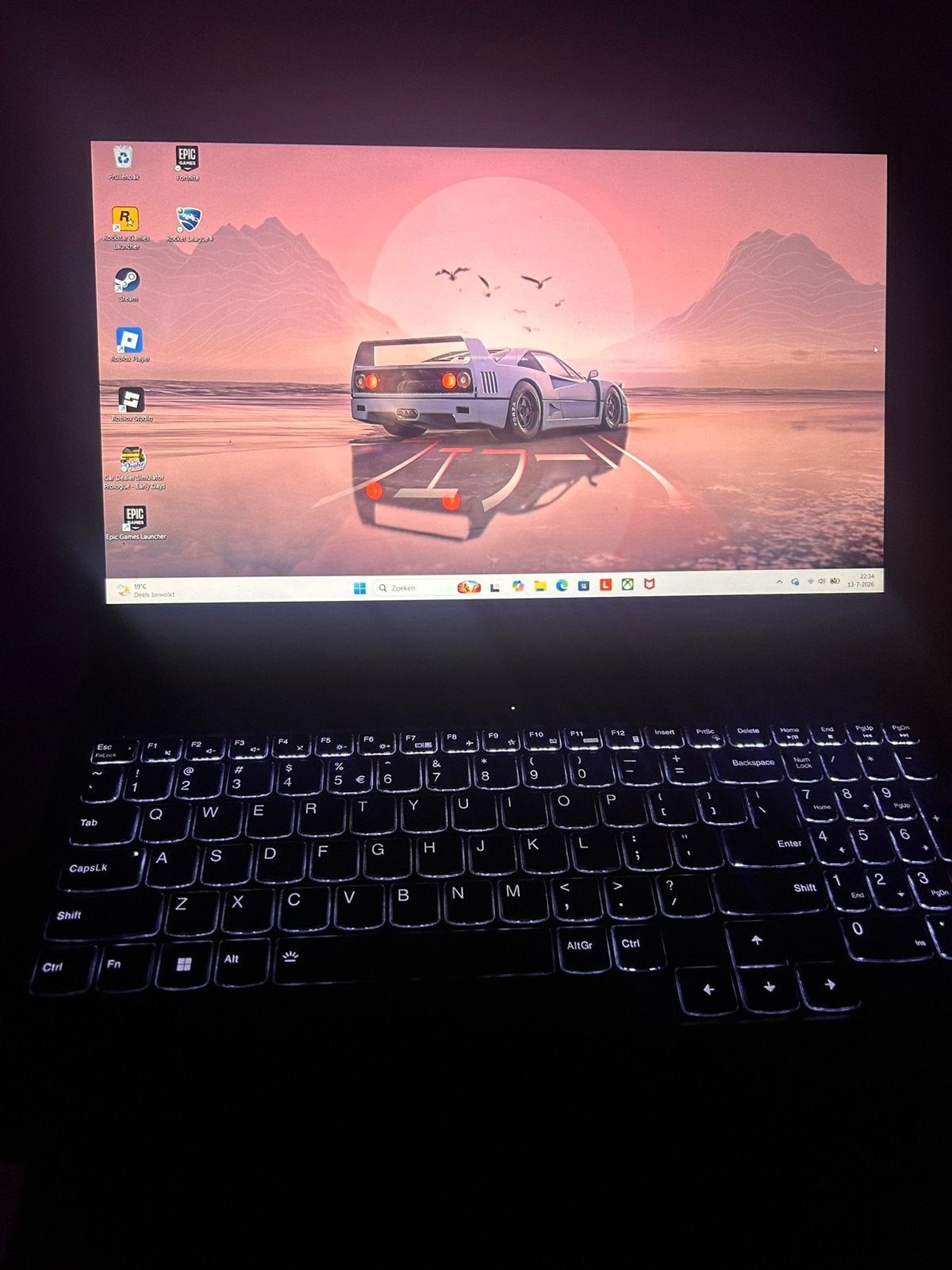 Lenovo ideapad gaming, Computers en Software, Windows Laptops, 2 tot 3 Ghz, 15 inch, Ophalen of Verzenden, Zo goed als nieuw